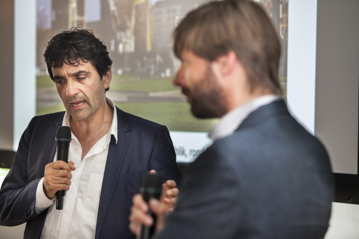 Paul Spies en Krijn Thijs, foto: Peter van Beek